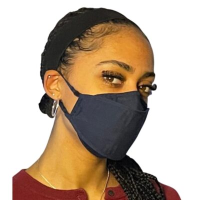 Navy Organic Cotton 3D Face Mask